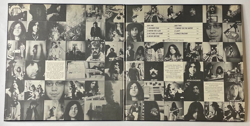 Винтажная виниловая пластинка LP Deep Purple Machine Head (Japan 1976) (No Obi) Pictures Of Home P-10130W