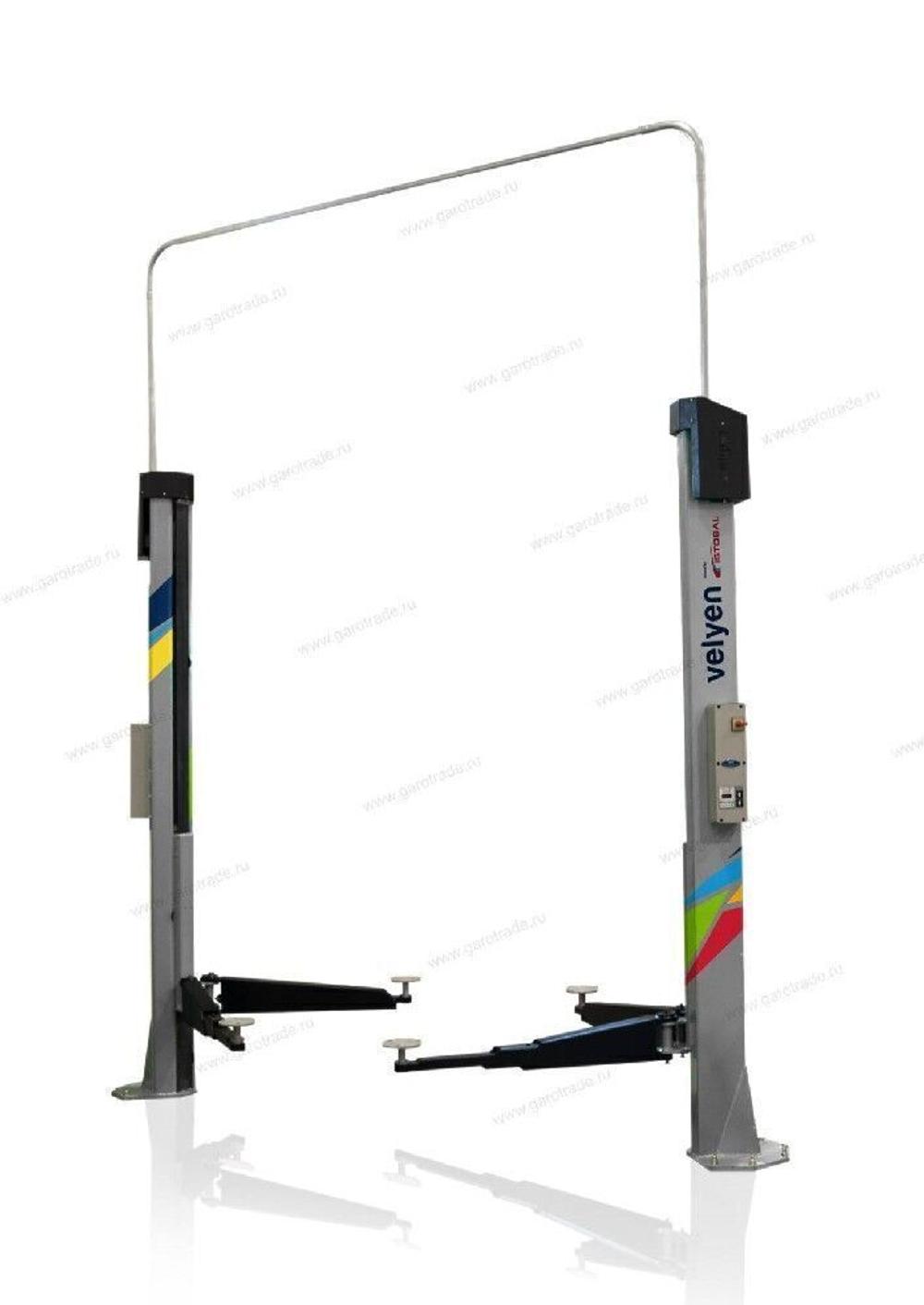 Подъемник двухстоечный г/п 3,5 т электромеханический Velyen 4EC1800