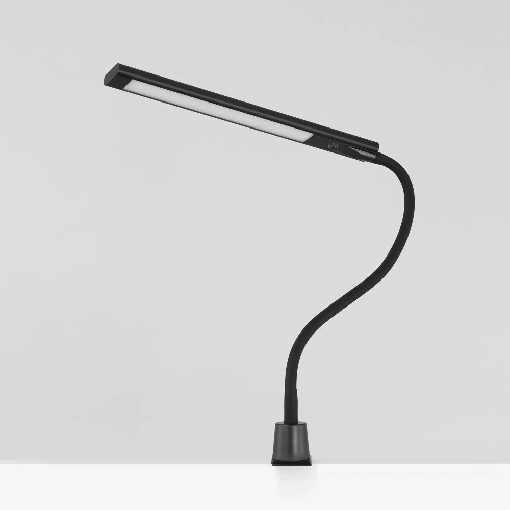 Citilux Рио CL803091N Настольная лампа гибкая на струбцине Чёрная