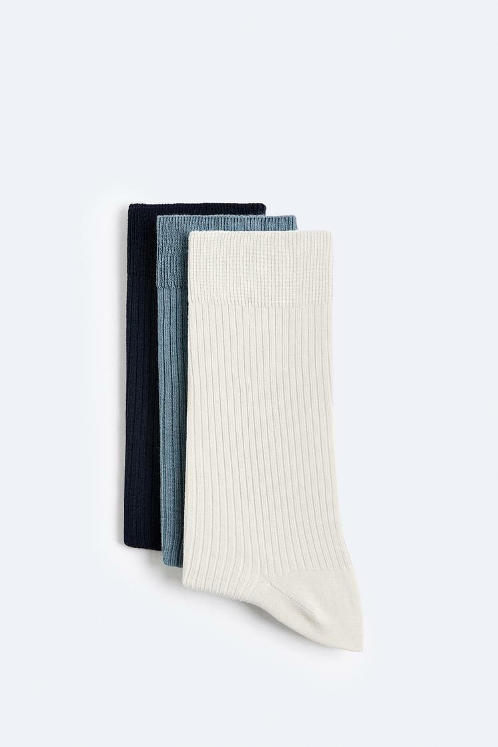 ZARA 3 УПАКОВКИ КОНТРАСТНЫХ НОСКОВ, РАЗНОЦВЕТНЫЙ