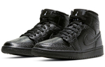 Кроссовки Jordan Air Jordan 1 Mid "Black Snakeskin" (Женская размерная сетка)