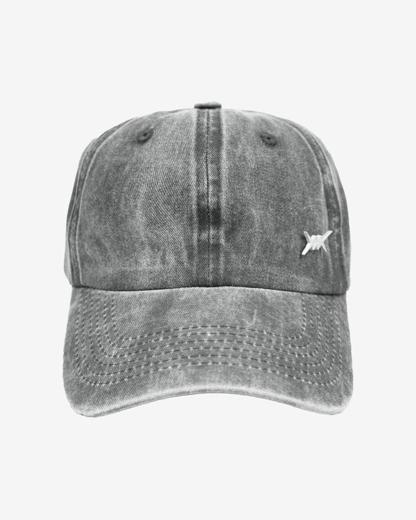 Кепка Washed Pin серая - фото 1
