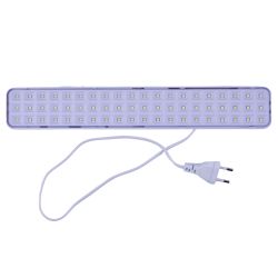 ULR-Q402 5W-DW WHITE S01 Светильник светодиодный аварийного освещения. Наклейка ВЫХОД. Дневной свет 6500K. Встроенный аккумулятор AC-DС. Корпус белый. ТМ Volpe.