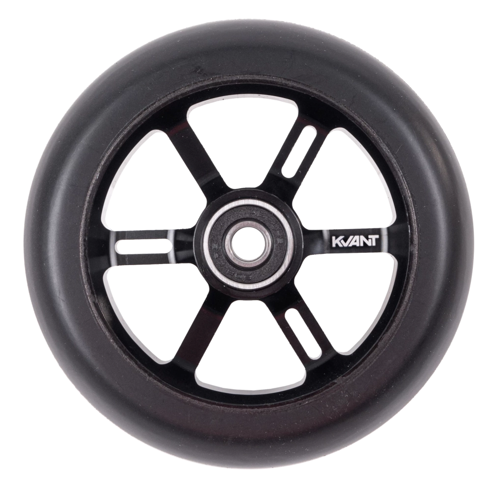 Комплект колёс TechTeam 110*24мм, Kvant, black