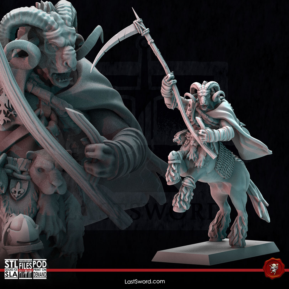 Миниатюра Beastmen Goorhooves