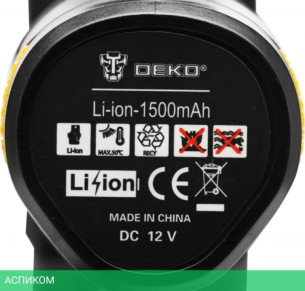 Дрель-шуруповерт Deko GCD12DU (063-4039)
