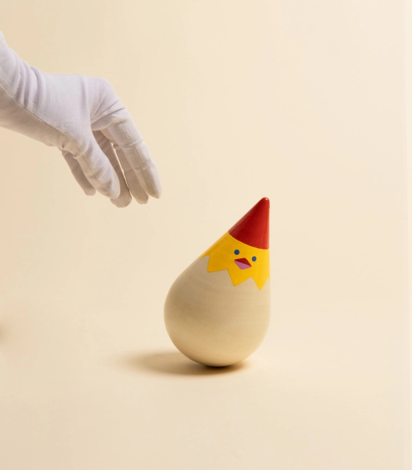 Неваляшка – Цыпленок, со звоном | Kotok toys