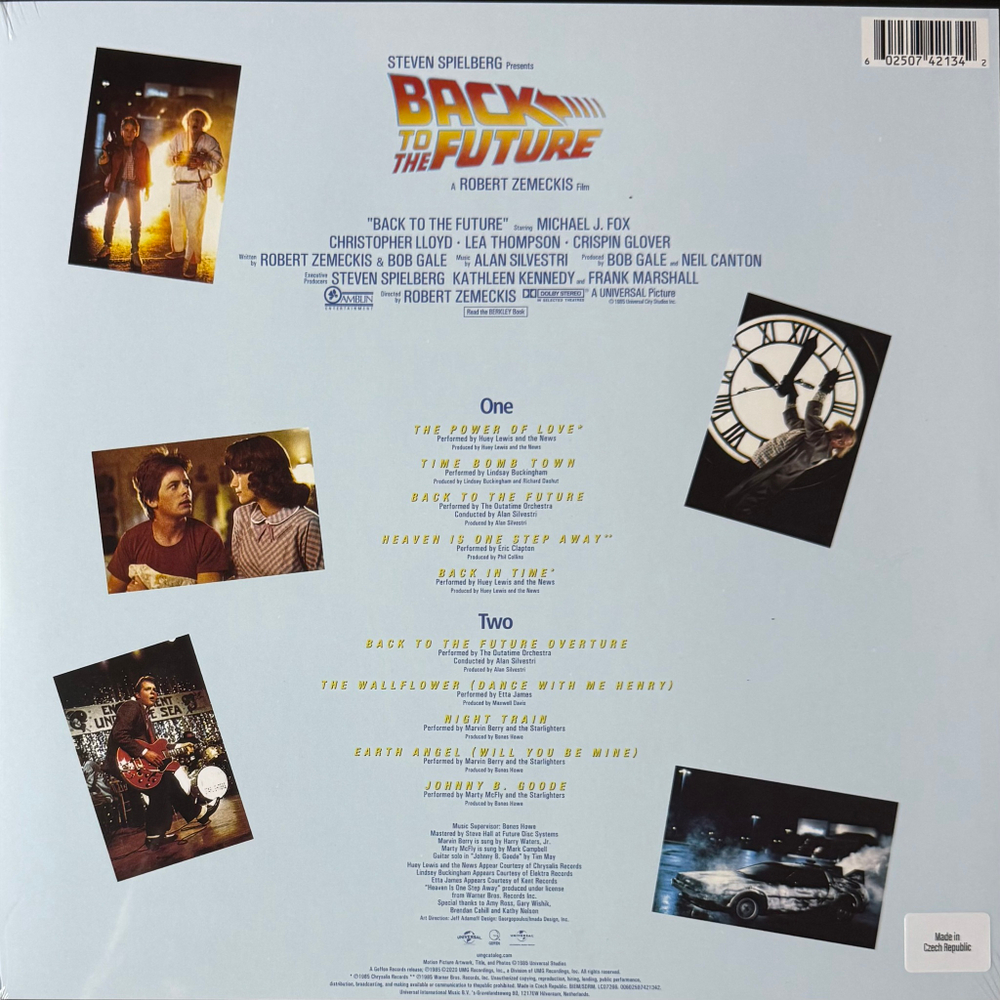 Виниловая пластинка Back To The Future - Music from the Motion Picture Soundtrack LP