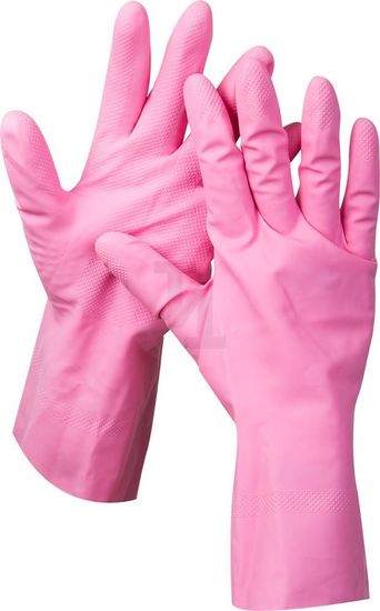 Перчатки ЗУБР "МАСТЕР" латексные, повышенной прочности