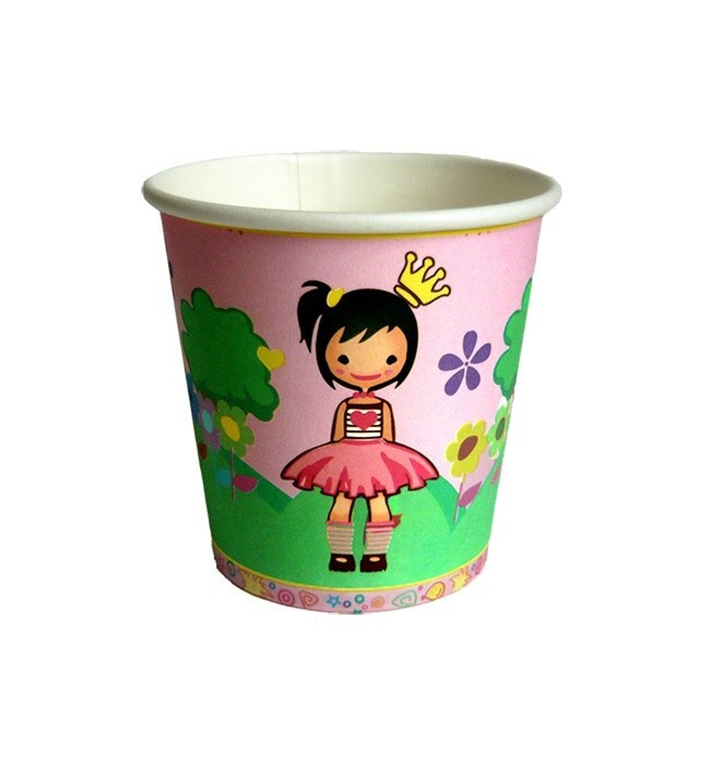 Стаканы Моя принцесса 6шт. 190 мл.