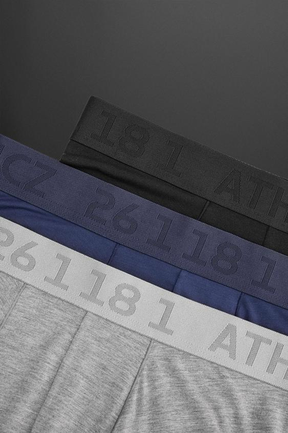 ZARA НАБОР ИЗ ТРЕХ ТРУСОВ-БОКСЕРОВ, РАЗНОЦВЕТНЫЙ