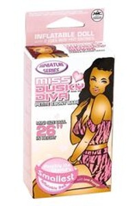 Надувная мини-кукла для фаллостимуляции MISS DUSKY DIVA MINI DOLL