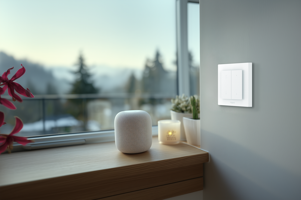 Выключатель для жалюзи и штор H2 EU, модель DS-K02D