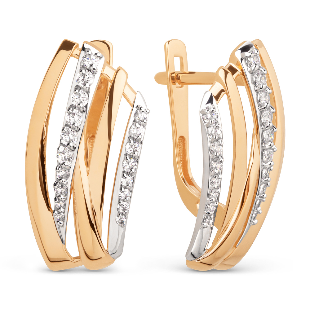 Серьги из золота 585 пробы