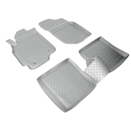 Ковры в салон Norplast/Unidec для Mitsubishi Lancer IX (2003-2007)Полиуретан,Серый, арт.NPL-Po-59-21-G