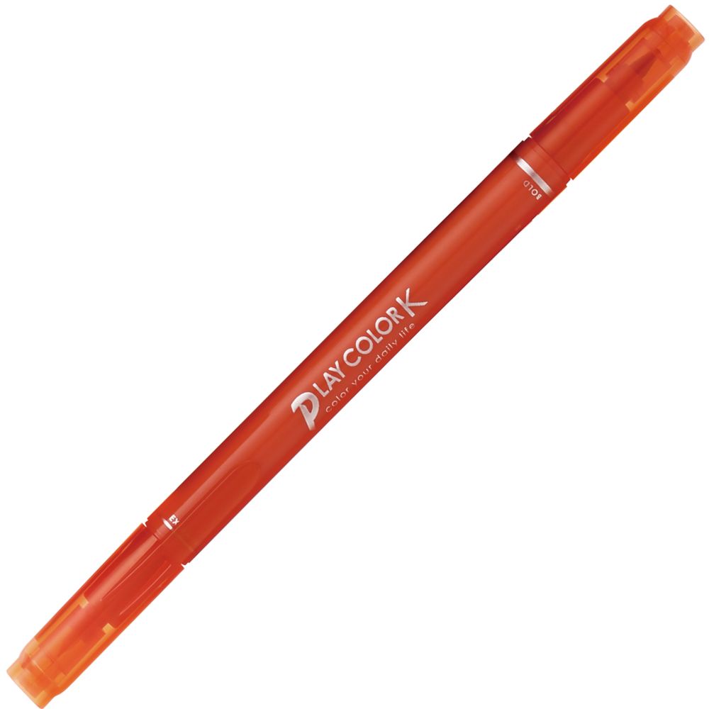 Tombow Twin Tone / PlayColorK: 76 Carrot Orange / морковный красно-оранжевый