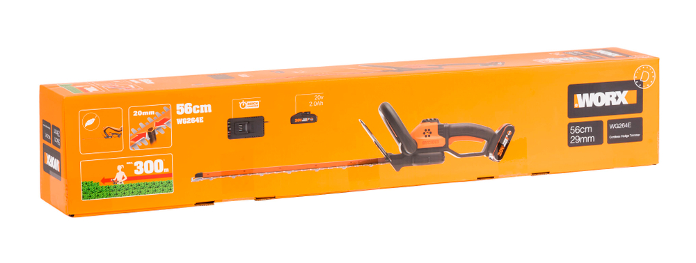 Кусторез аккумуляторный WORX WG264E