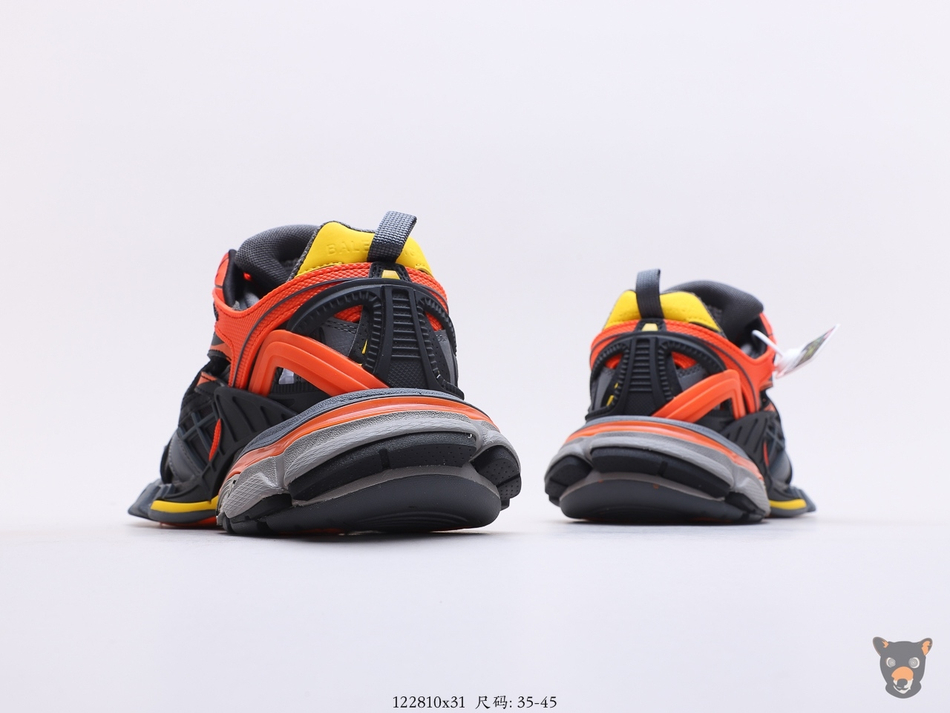 Кроссовки Track.2 Orange/Black/Yellow