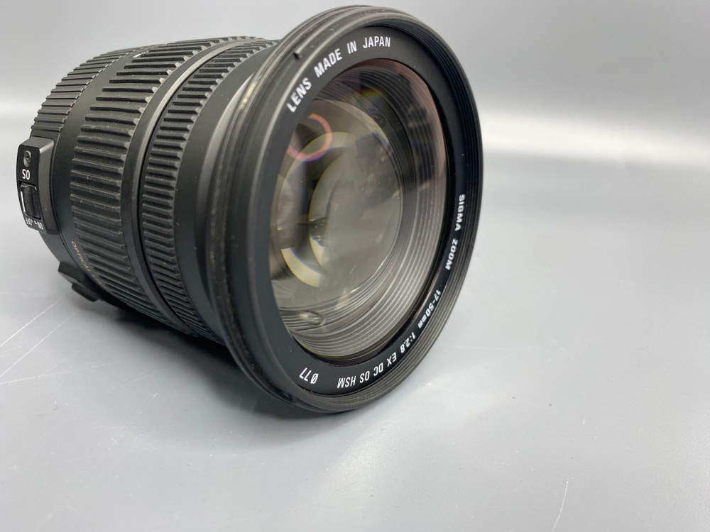 Sigma AF 17-50mm 2.8 EX DC OS HSM Canon EF