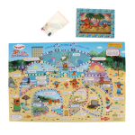 Игра-ходилка с заданиями "Самый лучший отдых" Три кота, фоторамка в подарок