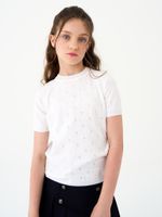 Джемпер для девочки 1384 белый