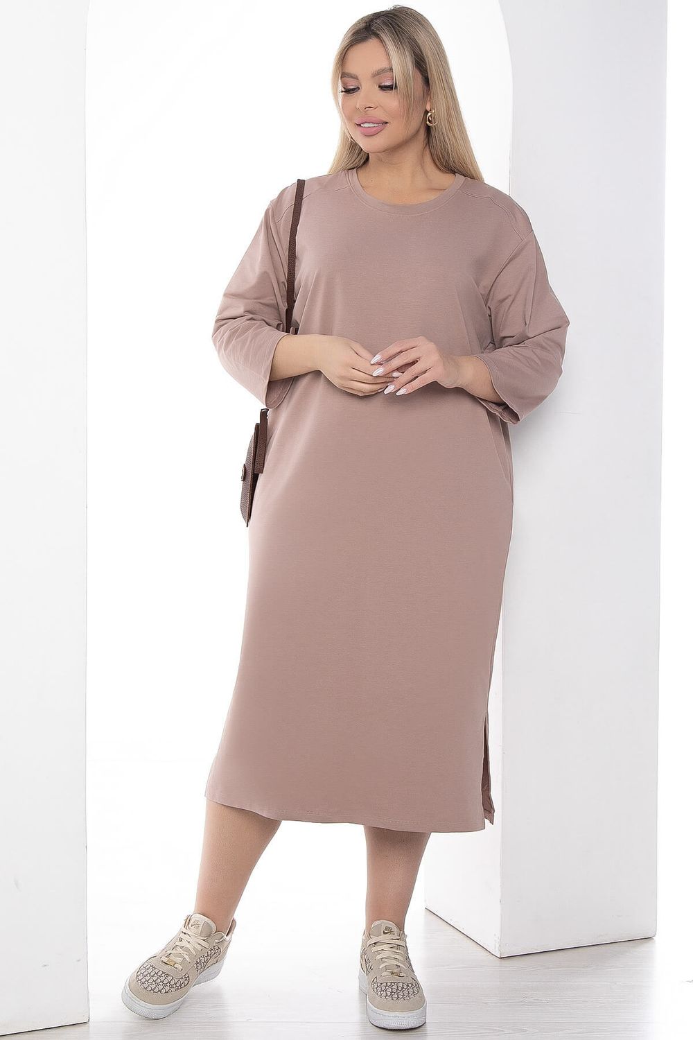 Платье "На спорте" (беж) П9025 LT Collection