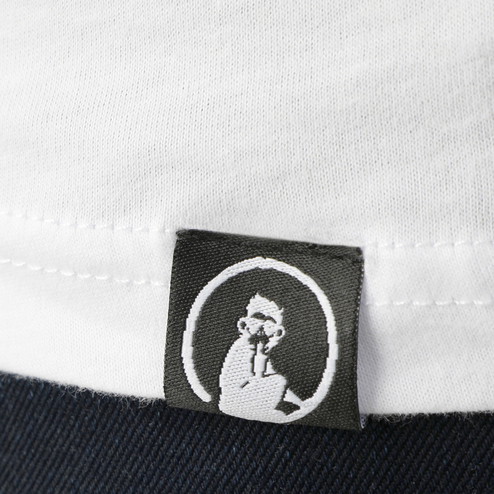 Мужское теннисное поло Quiet Please London Calling T-Shirt Men - White, Multicoloured