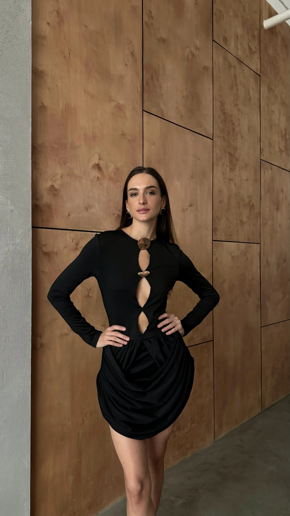 Платье Viper, Черный