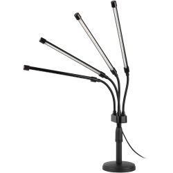 Настольный светильник для растений ЭРА FITO-40W-АLED-Ra полного спектра 40 Вт черный