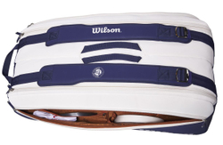 Сумка теннисная Wilson Roland Garros Super Tour 9 Pack - navy/white/clay