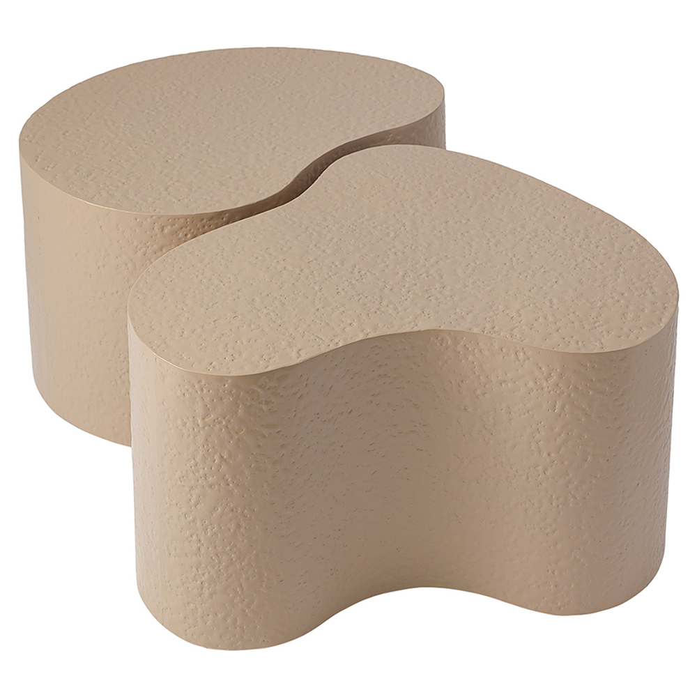 Набор из 2-х столиков Bergenson Bjorn Grannis, бежевые