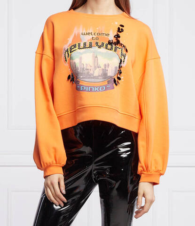 Худи MONTALTO Pinko - оранжевый(1N13EK Y68W)