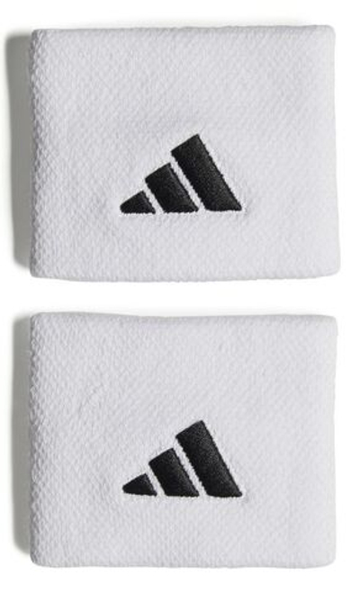 Напульсник теннисный Adidas Tennis Wristband Small (OSFM) - white/white/black