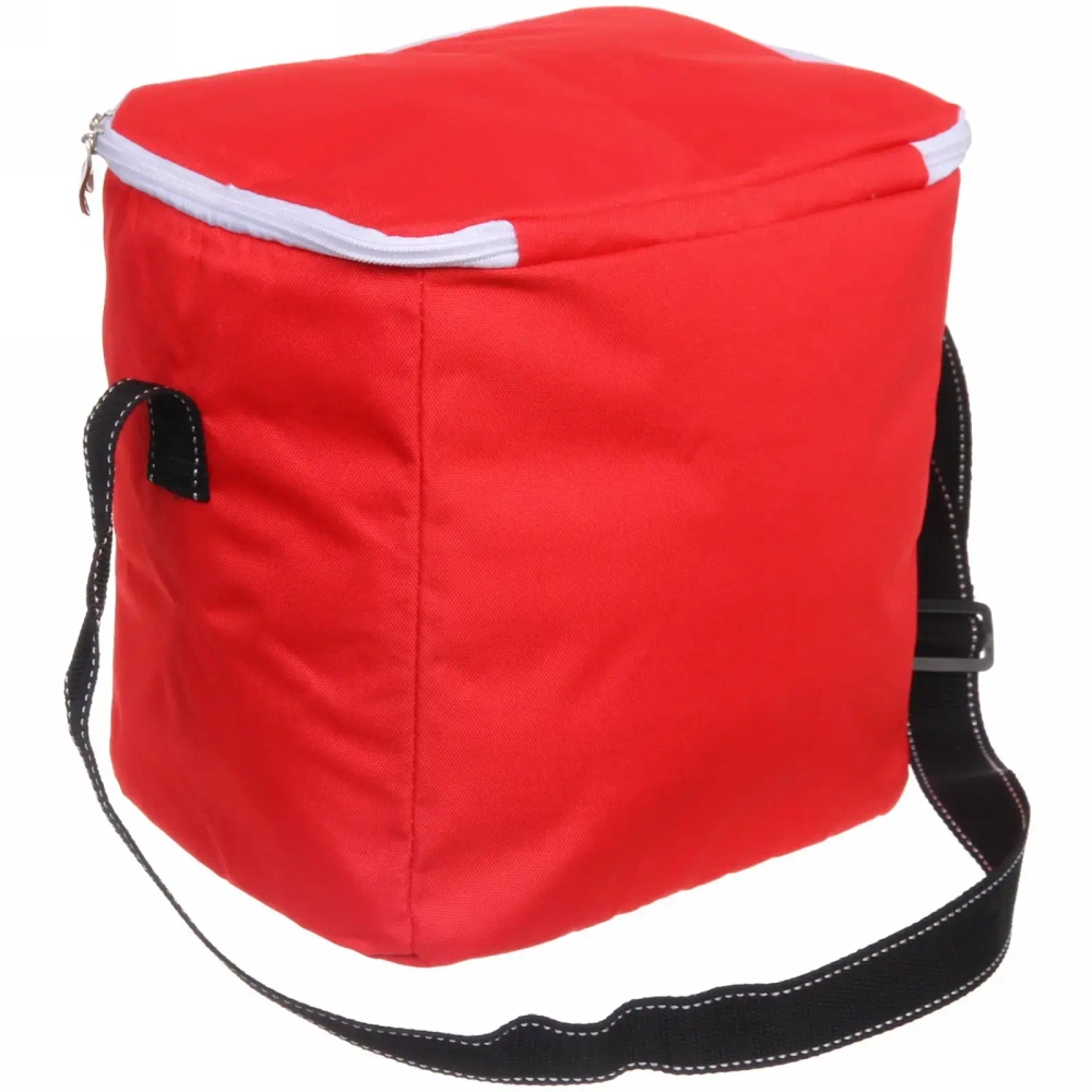 Термосумка 10 л, 24*17.5*24 см, Sanne красная
