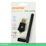 Wi-Fi адаптер Digma DWA-AC600E