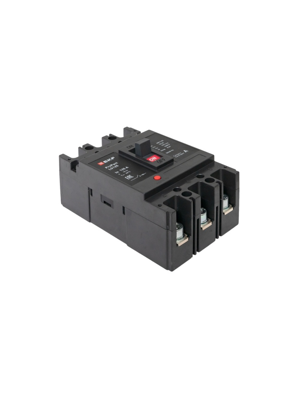 Выключатель автоматический 3п 125А 18кА LS125 ProPact EKF mccb-125-18-3-125-ls