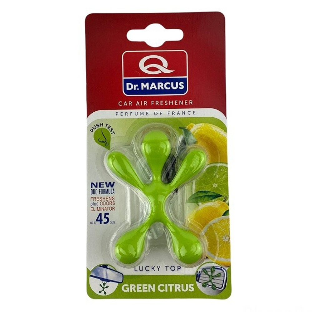 (Dr. Marcus) Ароматизатор на дифлектор Lucky top "Green Citrus" /14/56