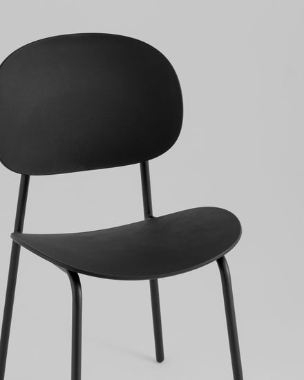 Стул Edie пластик черный