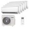 Мультисплит система на 5 комнат General Climate GC-MER07HRN1 x 5 / GU-M5EA42H32