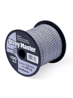 Шнур плетеный STROY MASTER 2,0 мм, 50 м, с черным, катушка