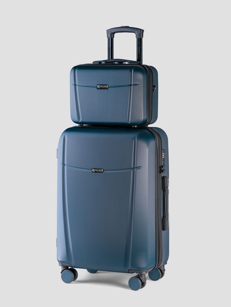 Дорожный кейс Bonle Темно-синий