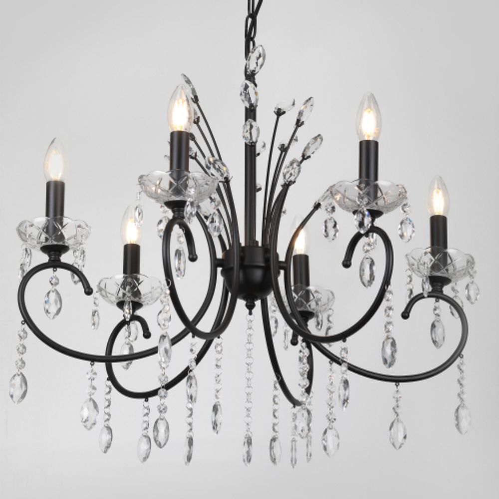 Люстра Rivoli Anamaria 2097-306 6 х Е14 40 Вт классика | Rivoli