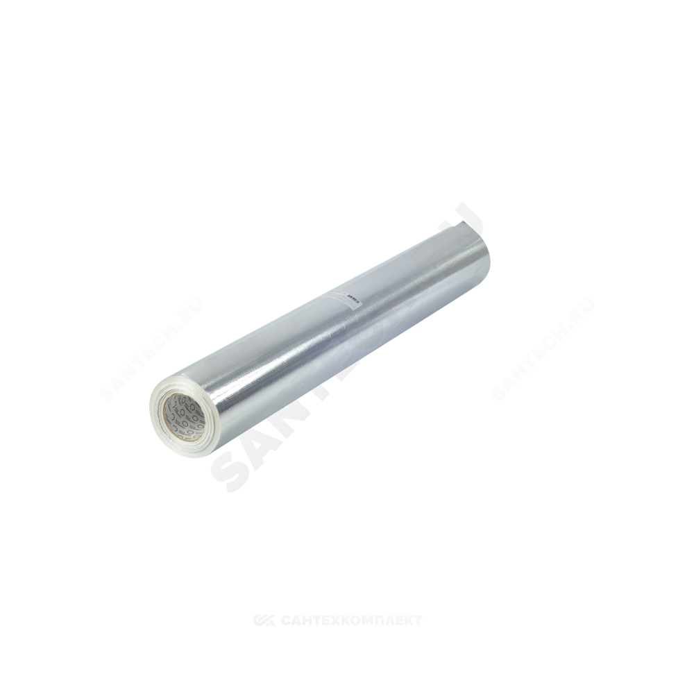Стеклоткань ENERGOPACK TK SK 1000х25 самоклеящийся с покрытием алюминий рулон Energoflex EPKR125TKSK
