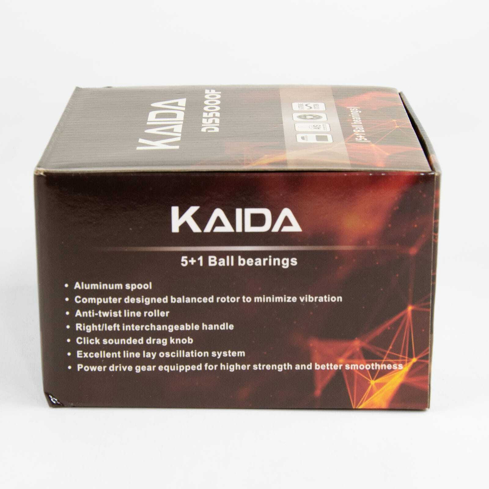 Катушка безынерционная Kaida Discover DIS1000F (1000, 5+1BB, мет. шпуля)