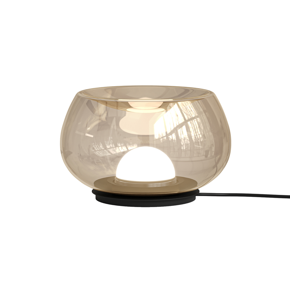 Настольная светодиодная лампа Denkirs Floa DK6747-BK+AM