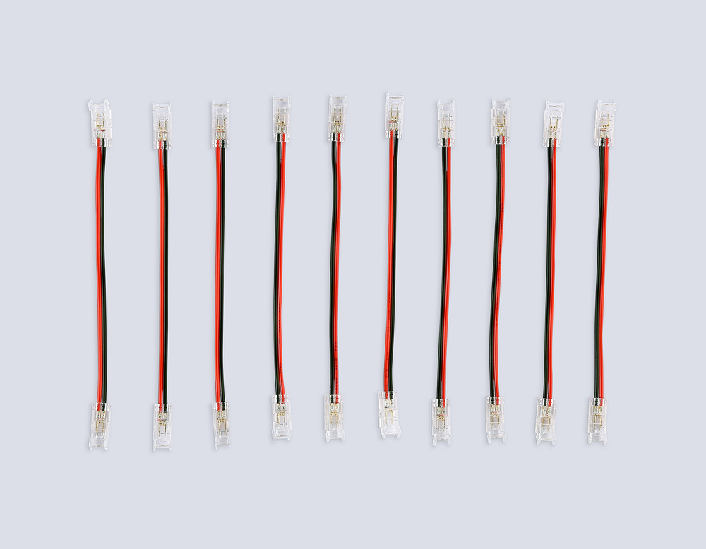 GS7885 Соединитель гибкий двухсторонний COB 12/24V для лент 5mm (2 конт.) (10шт)