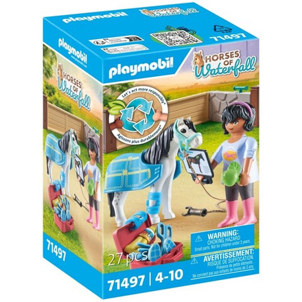 Playmobil - Лошади водопада Гиппотерапевт 71497 / артикул   71497  / GTIN 4008789714978