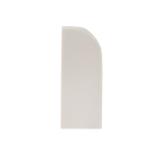 Заглушка (20x10) (4 шт) белая EKF-Plast