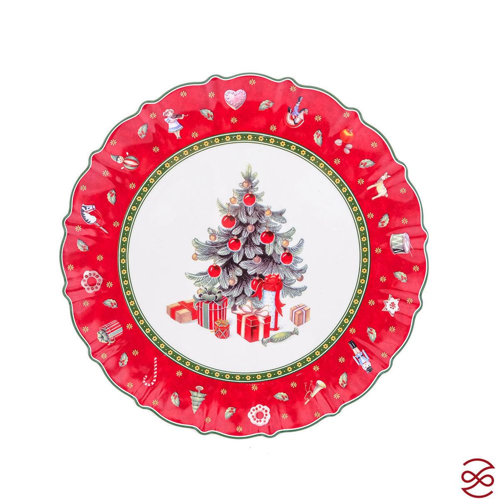 Блюдо круглое Repast Bordo 30 см