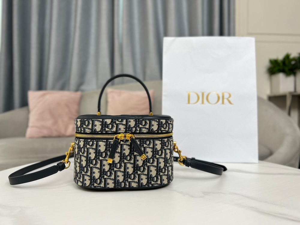 Christian Dior Small CD Signature Vanity Case